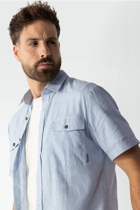 BlueFields shirt ss striped y/d